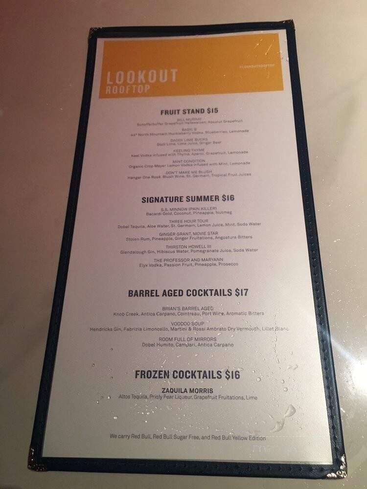 Lookout Rooftop & Bar - Boston, MA