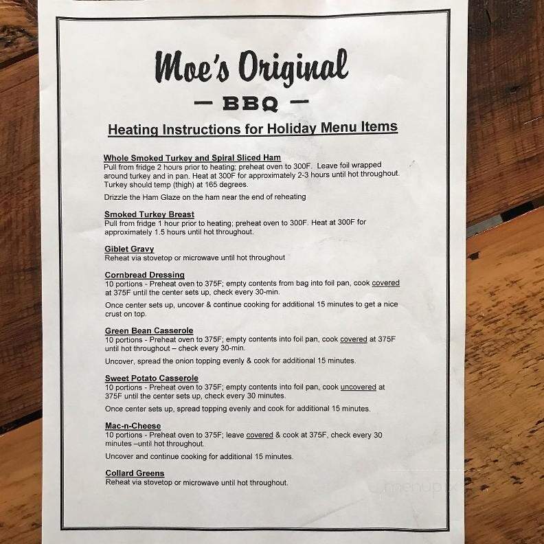 Moe's Original BBQ - South Portland, ME
