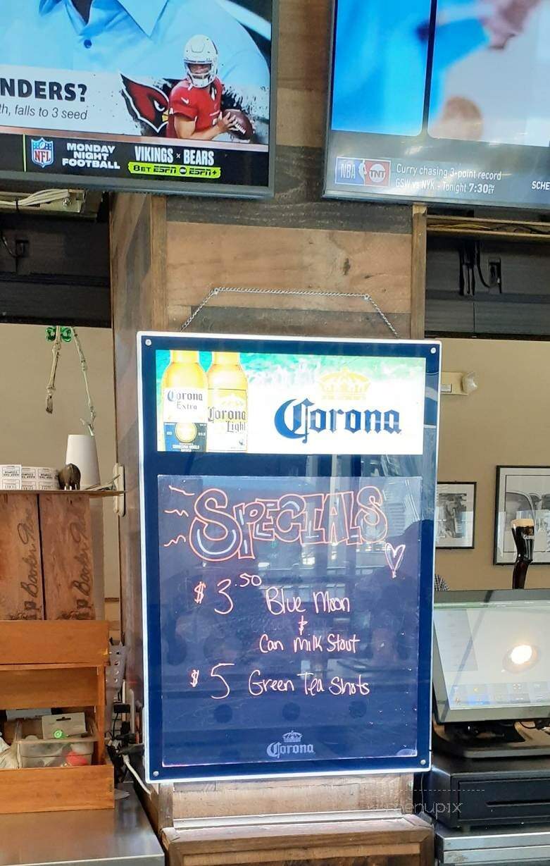 Macgregor Draft House - Cary, NC menu_pic