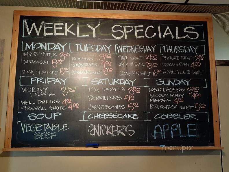 Macgregor Draft House - Cary, NC menu_pic