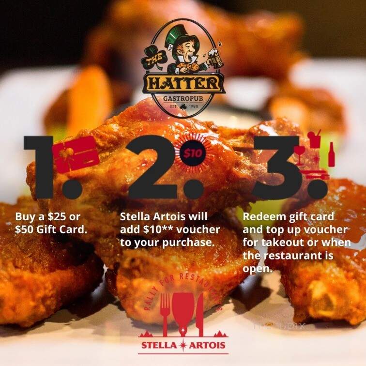 The Mad Hatter - Orangeville, ON menu_pic