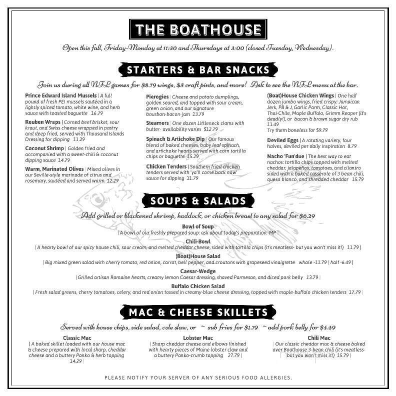 Boat House Restaurant - Sackets Harbor, NY