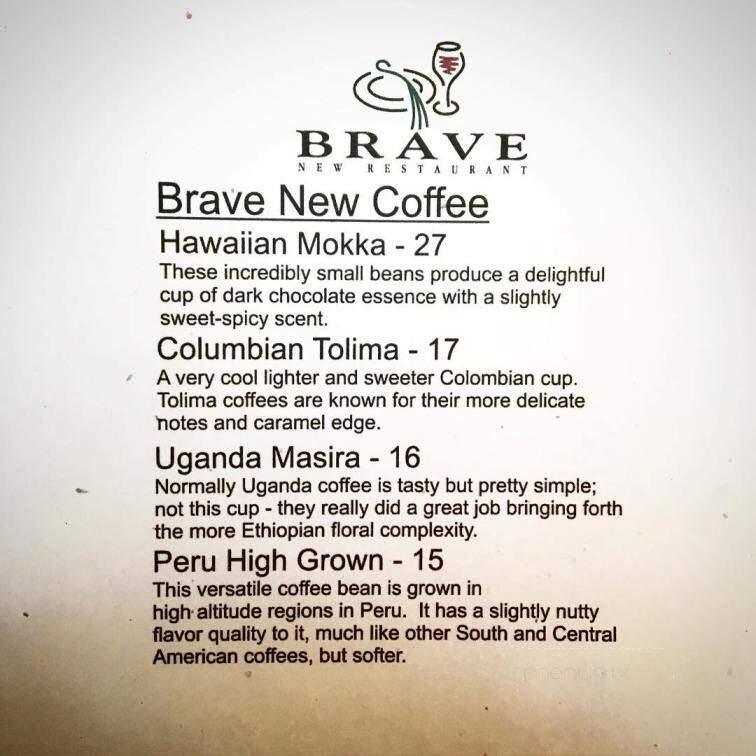 Brave New Restaurant - Little Rock, AR