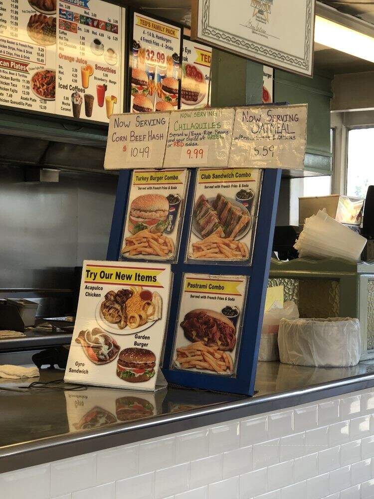 Ted's Burgers - Carson, CA menu_pic