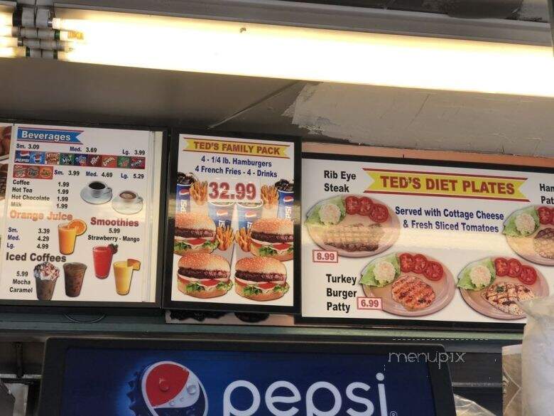 Ted's Burgers - Carson, CA menu_pic