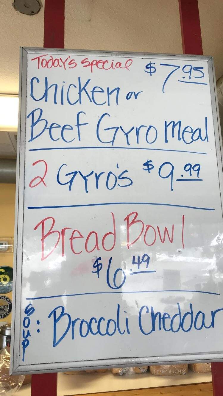 Nichole's Coffee Depot - Portola, CA menu_pic