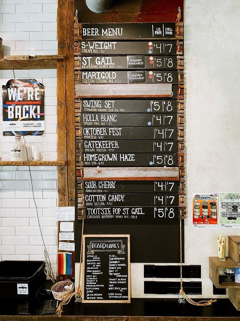 Lakes & Legends Brewing - Minneapolis, MN menu_pic