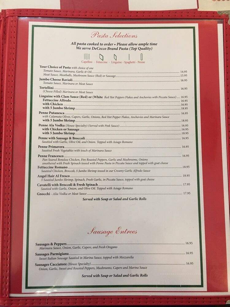 Mama Mia Pie & Pasta - Elkins, WV menu_pic