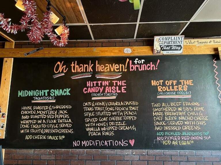 SBs Lakeside Love Shack - Henrico, VA menu_pic