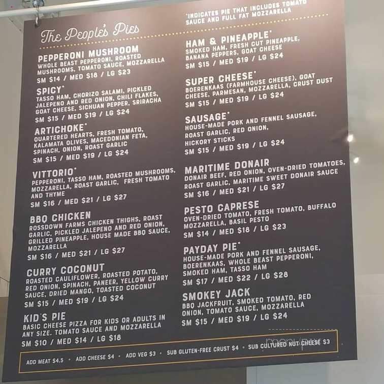 Fernwood Pizza Company - Victoria, BC