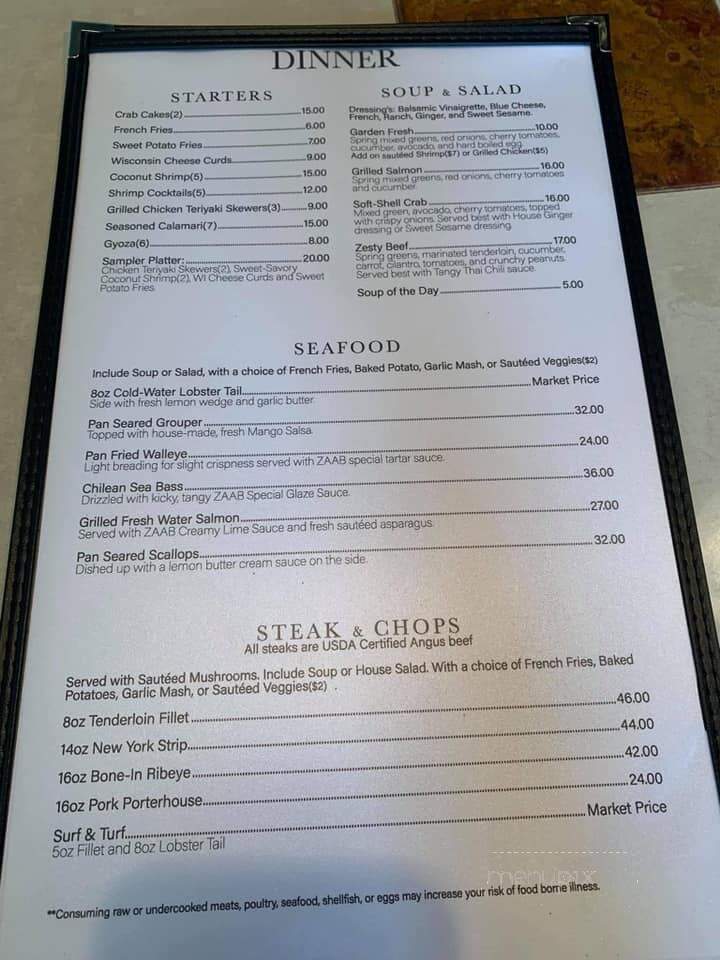 Zaab Corner Bistro - Lake Geneva, WI
