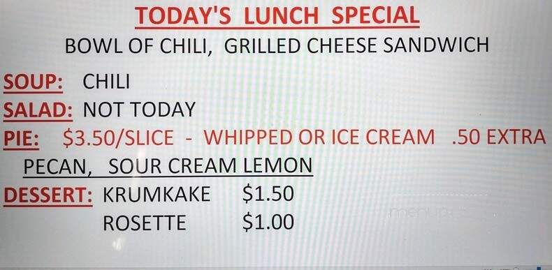 BecMar Diner - Osage, IA menu_pic