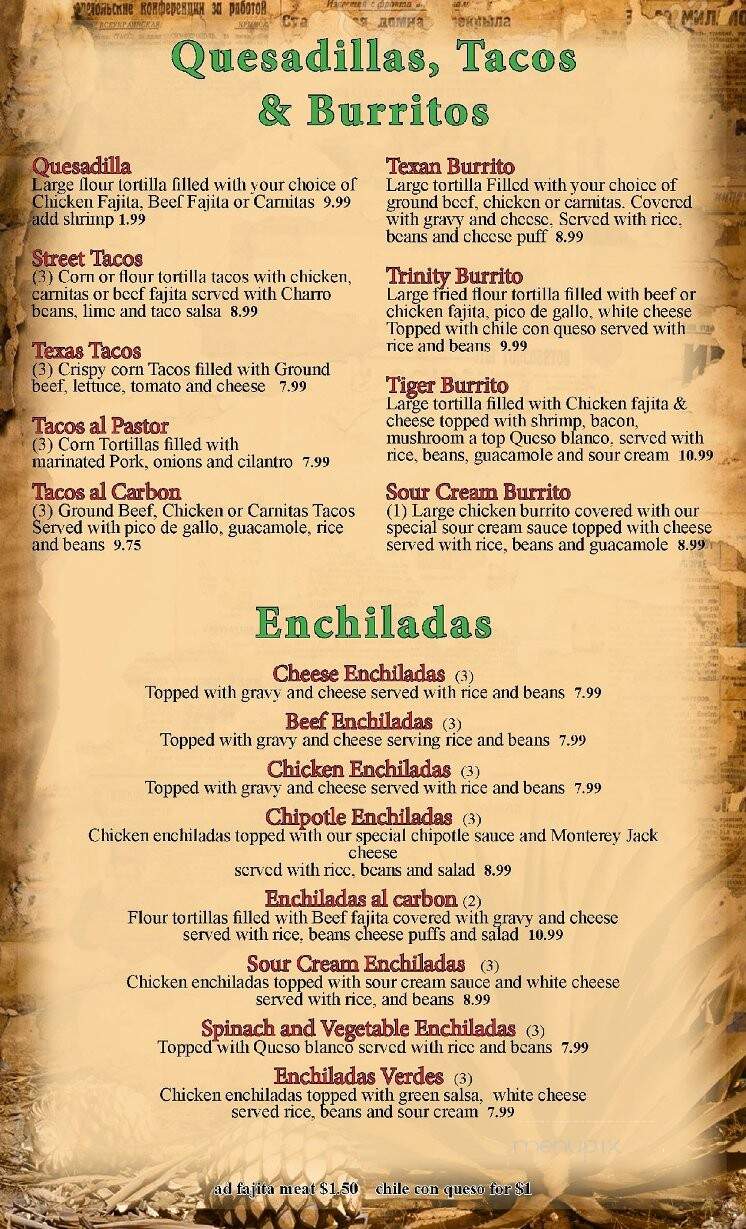 Agavales Mexican Restaurant - Trinity, TX