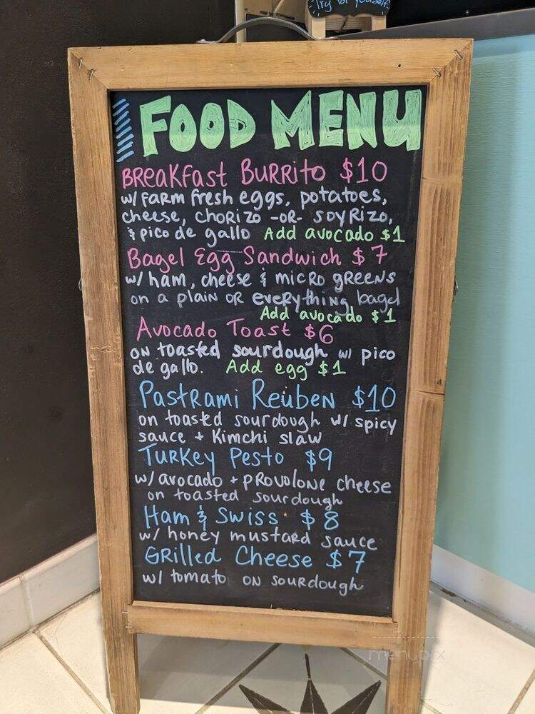 Kaweah Coffee Roasters - Three Rivers, CA menu_pic