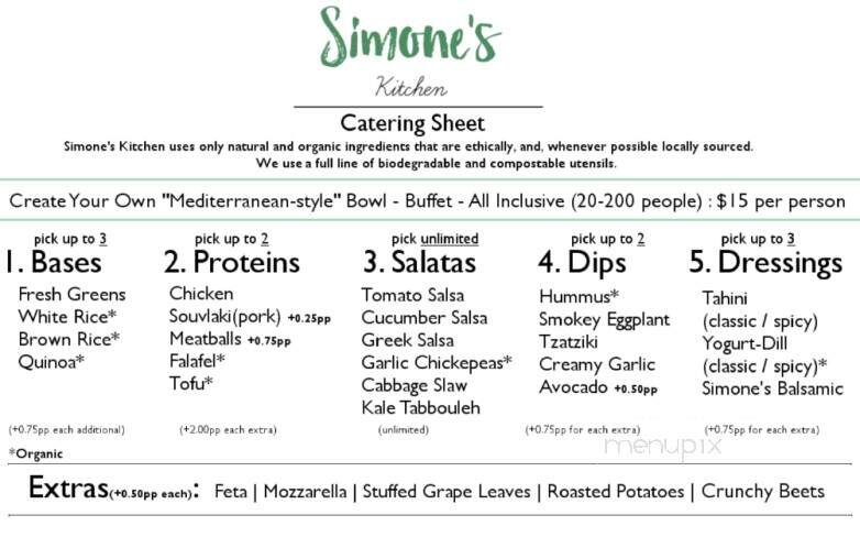 Simone's Kitchen - Schenectady, NY