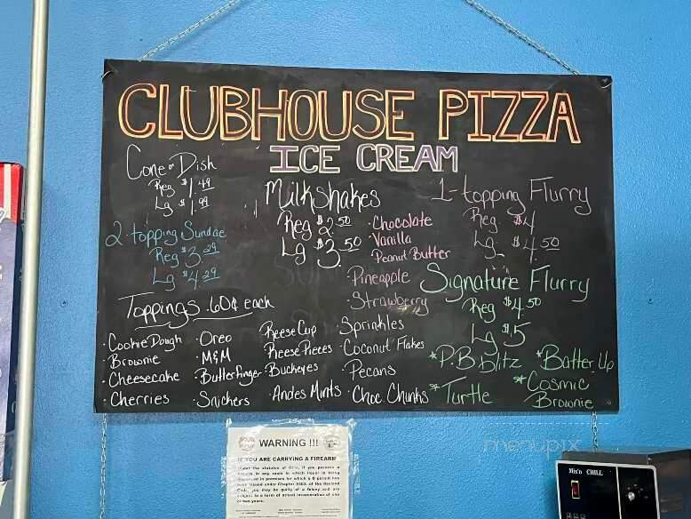 Club House Pizza - Holgate, OH