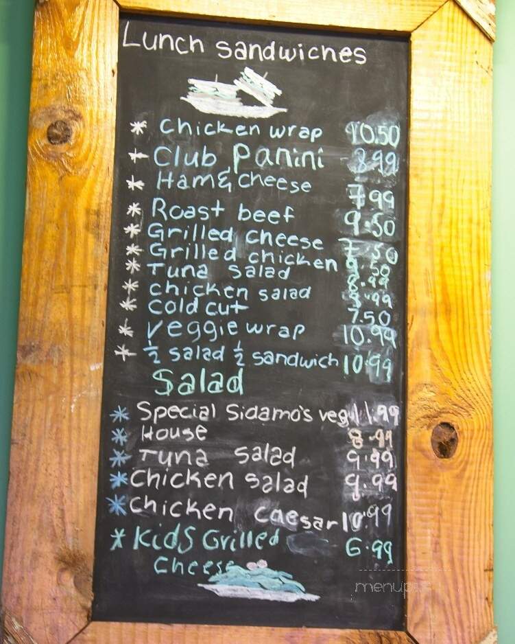 Sidamo Coffee & Tea - Fulton, MD menu_pic