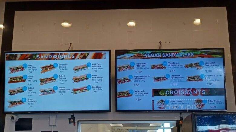 Dong Hung Vien Bakery - Westminster, CA menu_pic