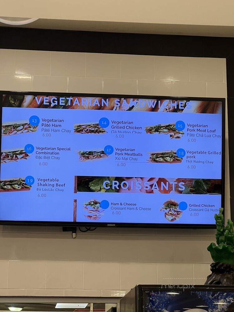 Dong Hung Vien Bakery - Westminster, CA menu_pic