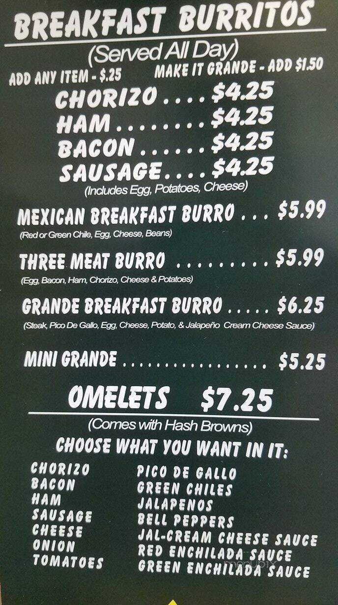 El Cupidos Mexican Food - Snowflake, AZ menu_pic