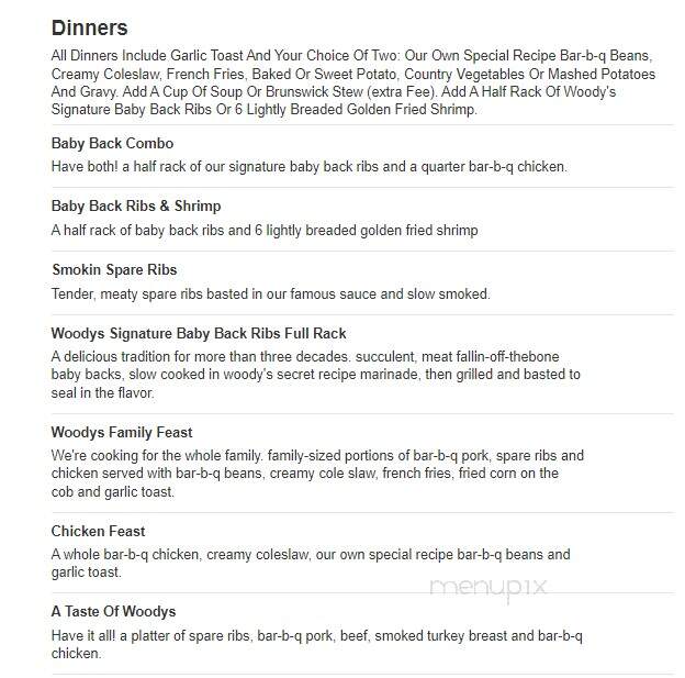 Woody's BBQ - Sebring, FL