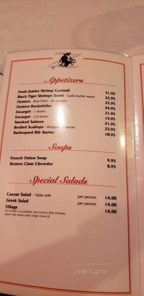 Zorro's Steak & Seafood House - Mississauga, ON menu_pic