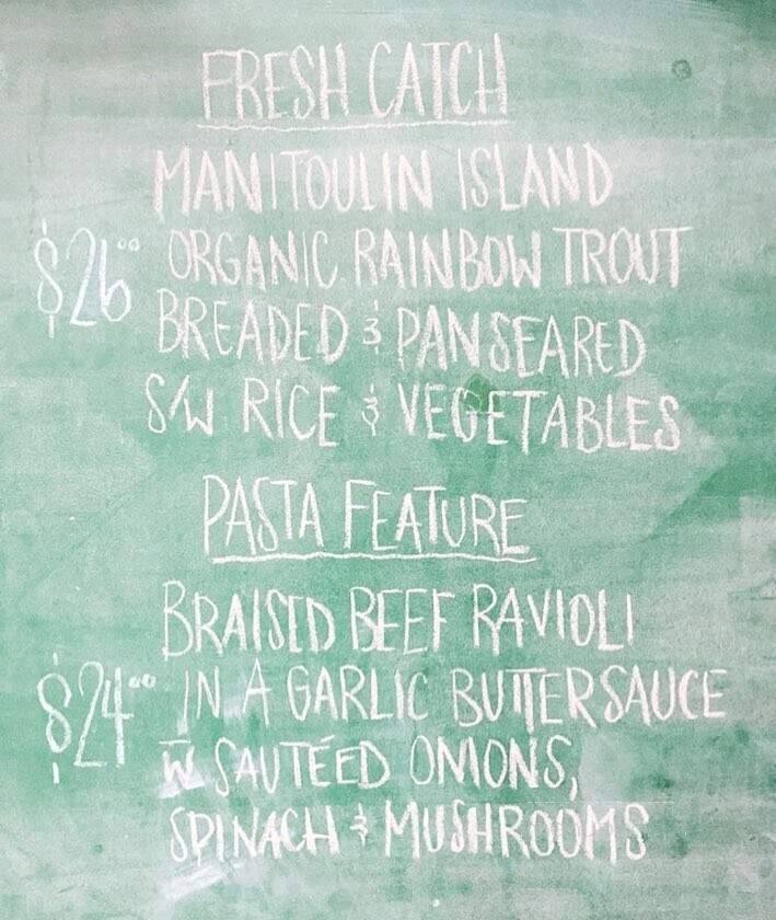 Shorty's Bar & Grill Inc - Owen Sound, ON menu_pic