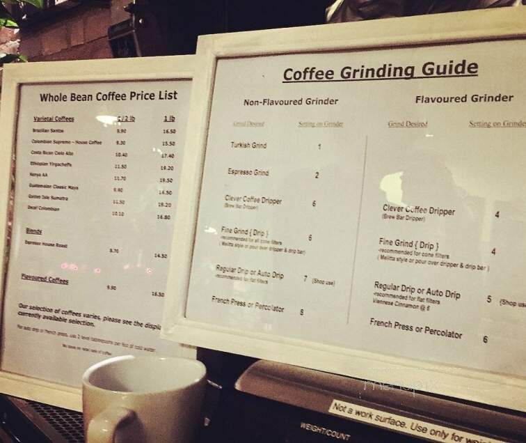 Coffee Exchange - Windsor, ON menu_pic