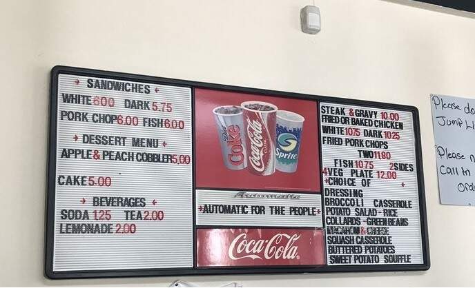 Weaver D's Delicious Fine Food - Athens, GA menu_pic