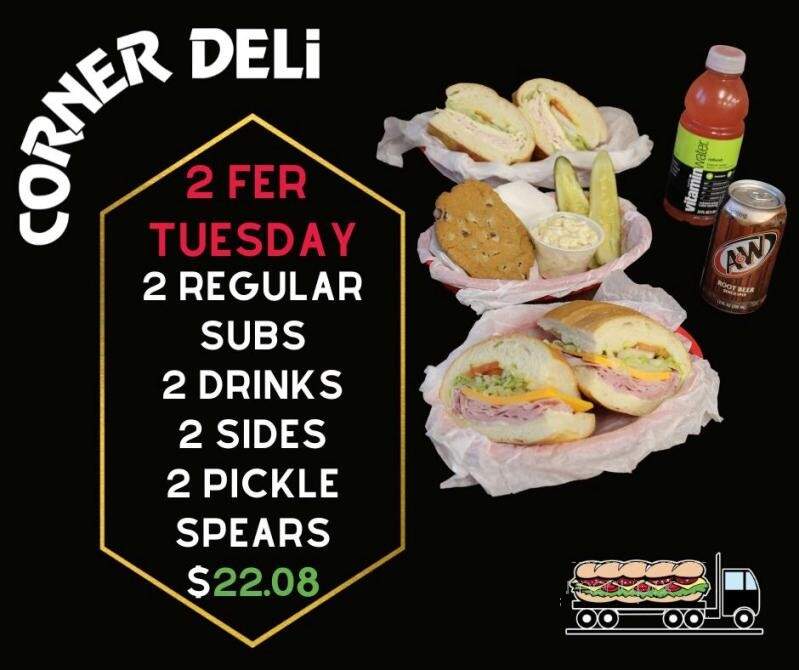 Corner Deli - Las Cruces, NM menu_pic