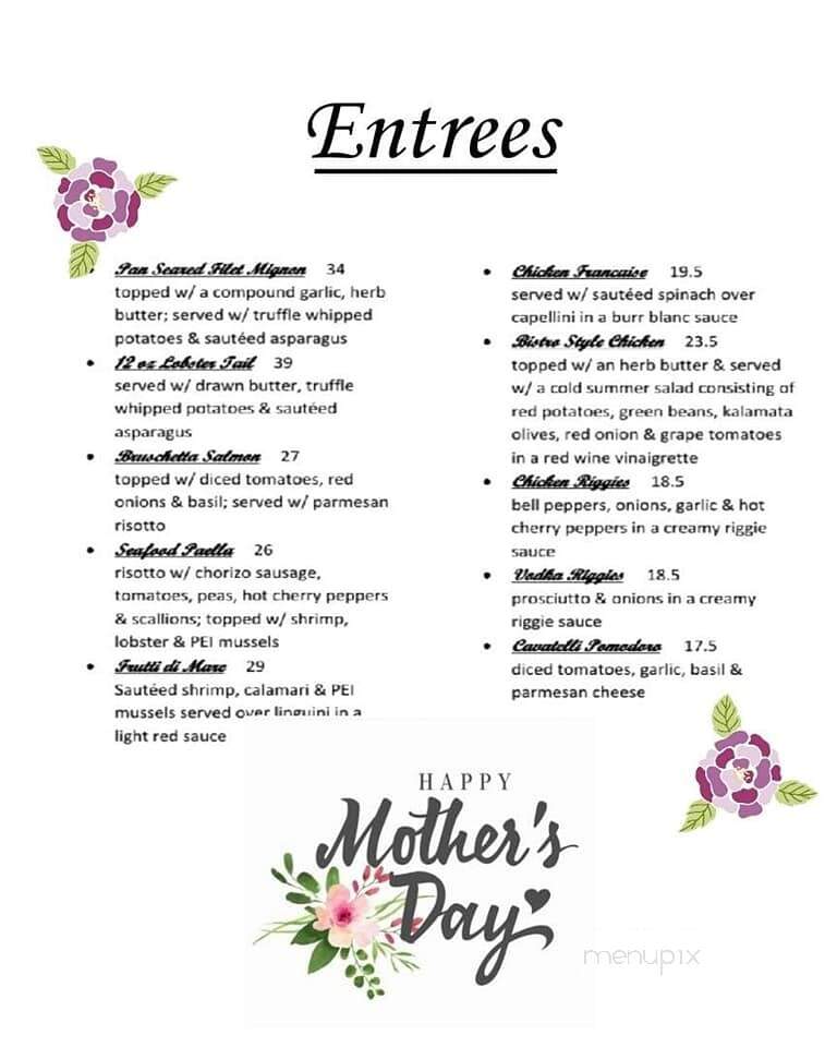 Ancora - Utica, NY menu_pic