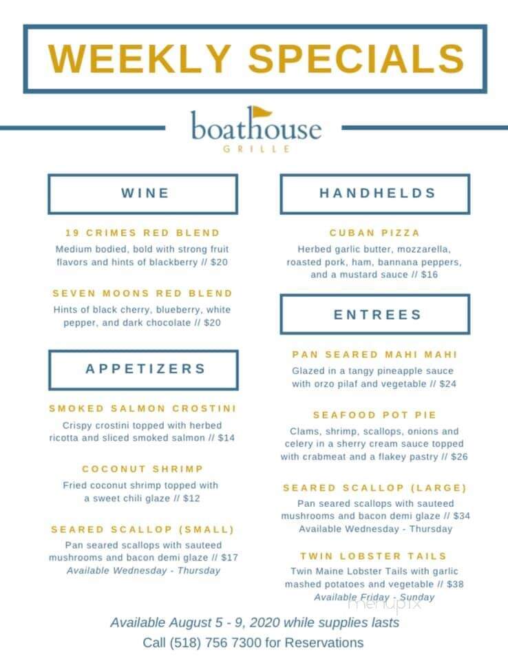 Boat House Restaurant - New Baltimore, NY