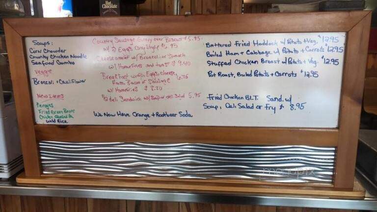 Bob's Diner - Watervliet, NY menu_pic