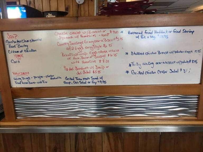 Bob's Diner - Watervliet, NY menu_pic