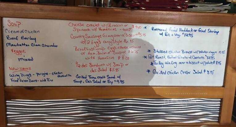Bob's Diner - Watervliet, NY menu_pic