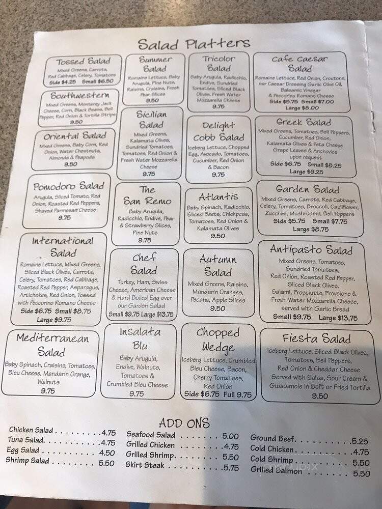 International Delight Cafe - Bellmore, NY menu_pic
