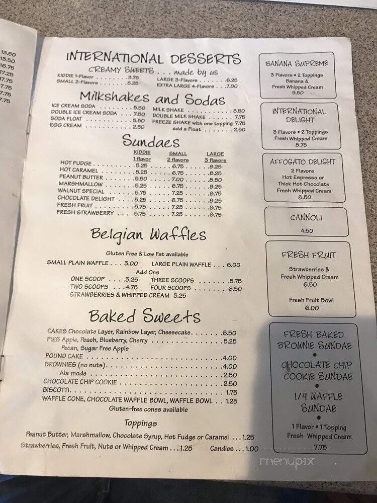 International Delight Cafe - Bellmore, NY menu_pic
