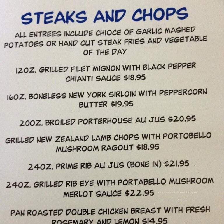 Ship To Shore - Kingston, NY menu_pic