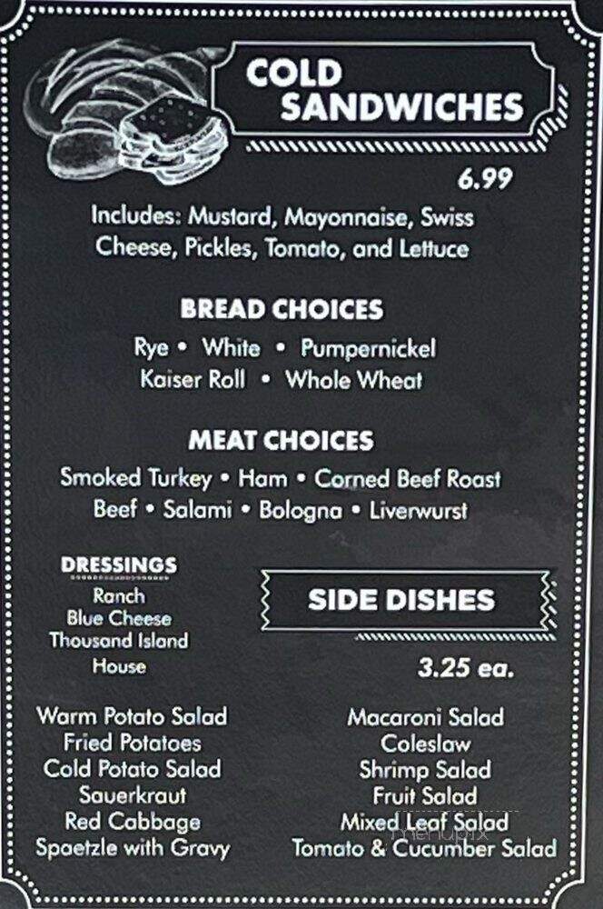 Siegfried's Delicatessen - Salt Lake City, UT menu_pic