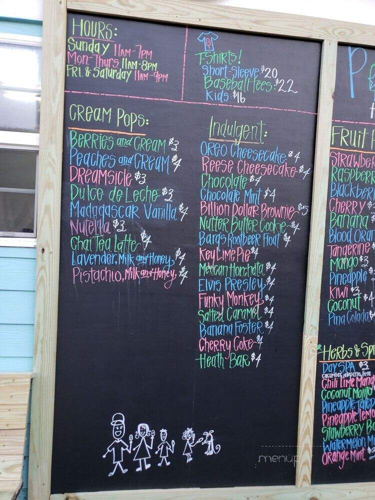 Pop Brothers - Ocean Springs, MS menu_pic