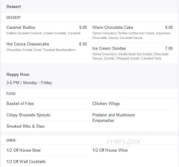 The Union - Carson City, NV menu_pic