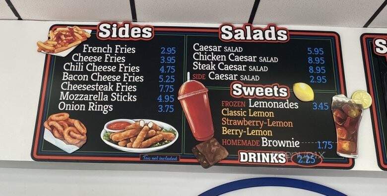 Big Mill's Cheesesteaks - Gainesville, FL menu_pic