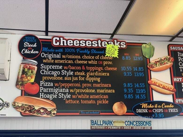 Big Mill's Cheesesteaks - Gainesville, FL menu_pic
