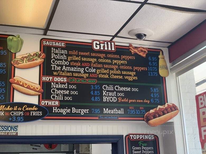 Big Mill's Cheesesteaks - Gainesville, FL menu_pic