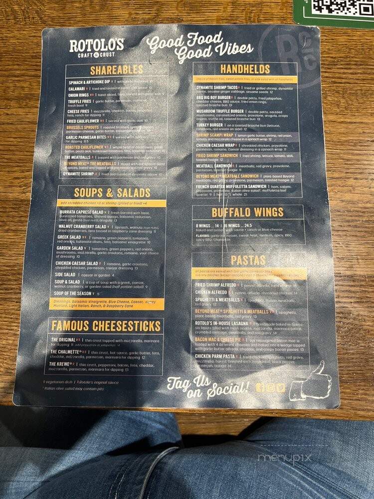 Rotolo's Craft & Crust - Ruston, LA menu_pic