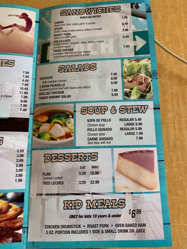 Izla - Fishkill, NY menu_pic
