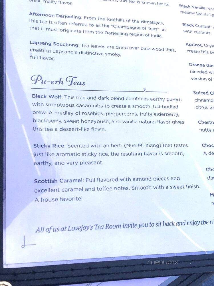 Lovejoy's Tea Room - Portland, OR