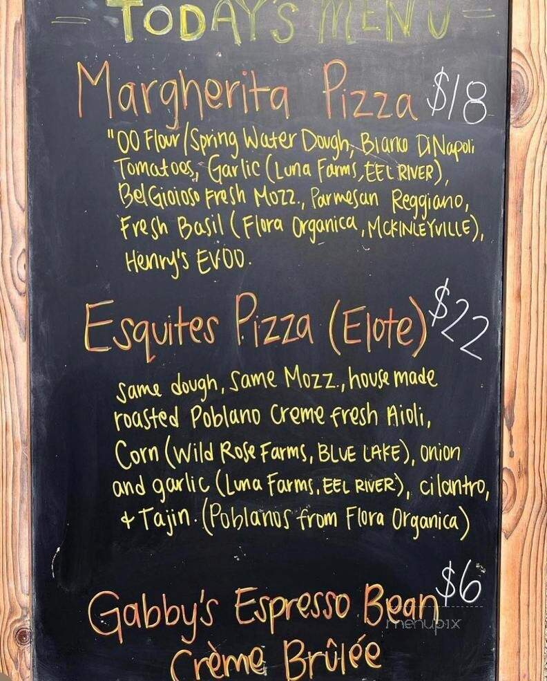 Cocina Mariposa - Eureka, CA menu_pic