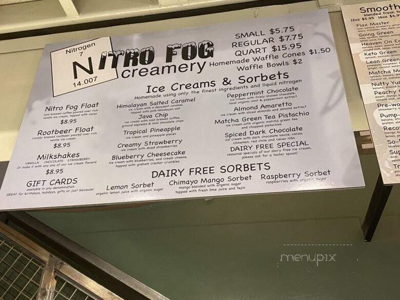 Nitro Fog Creamery Mini Squeezed Juice Bar  - Albuquerque, NM