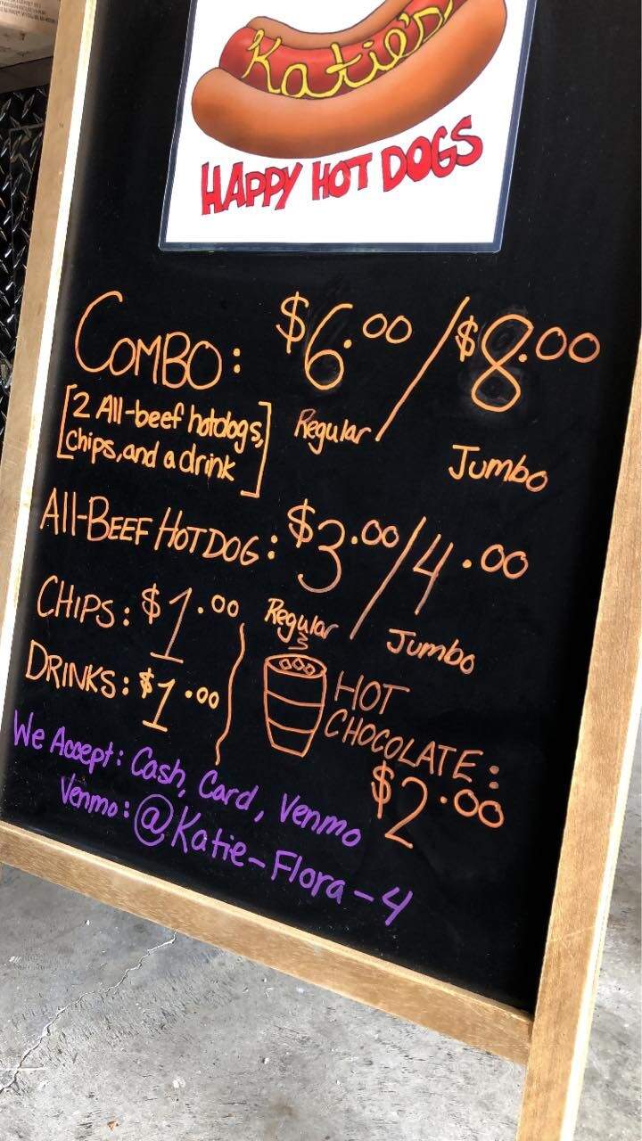Katie's Happy Hot Dogs - Lexington, KY menu_pic